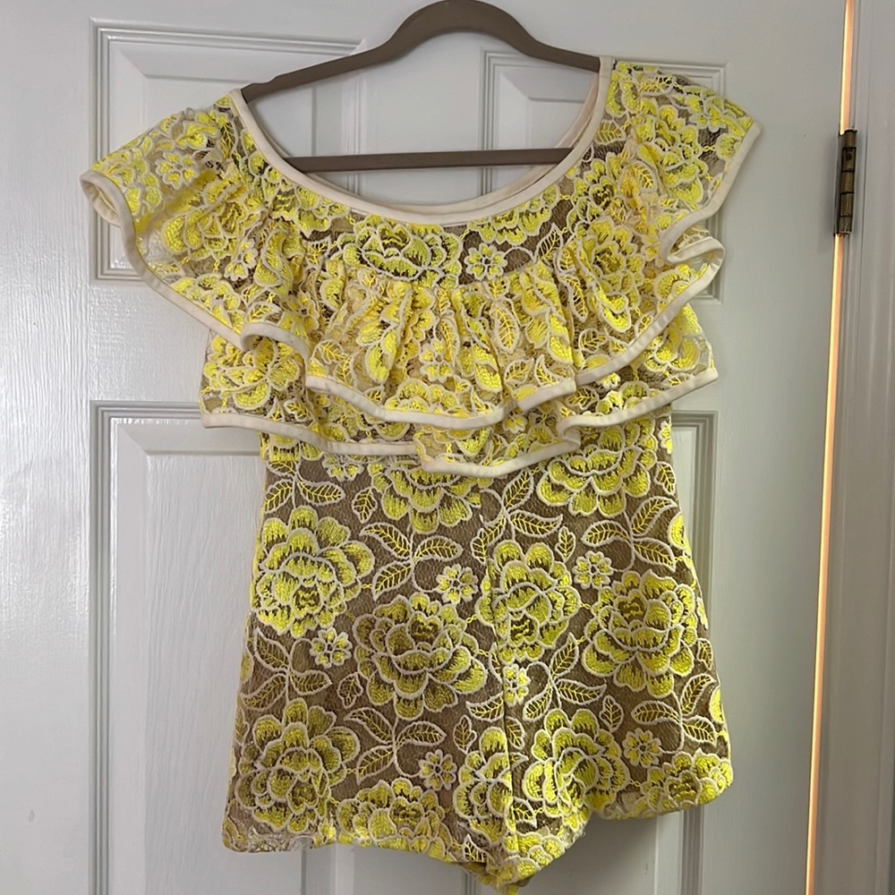 Alexis Lace Romper